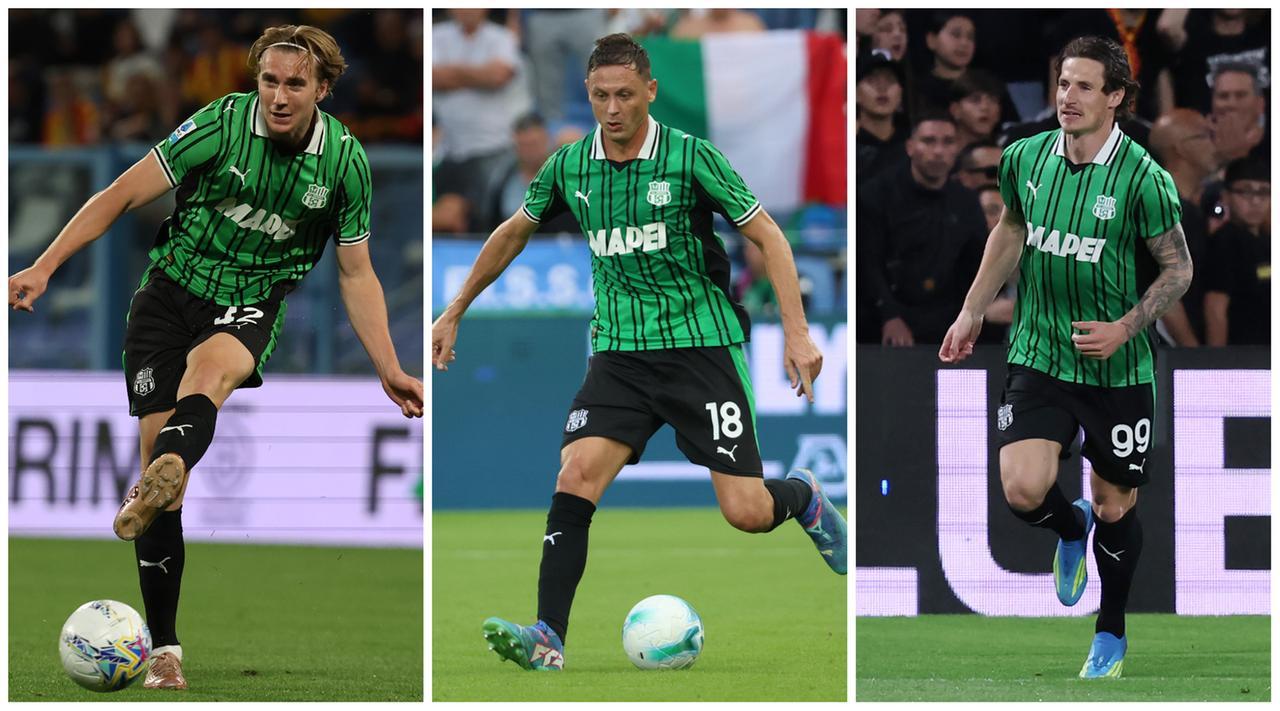 Kristian Thorstvedt, Nemanja Matic e Andrea Pinamonti