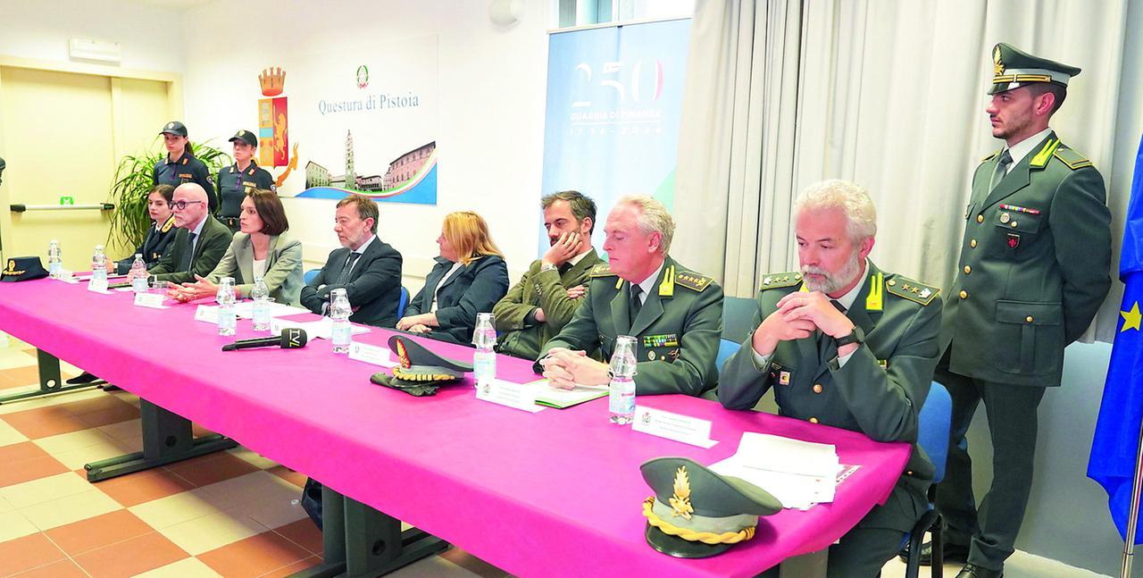 
	La conferenza stampa dell'aprile 2024 in cui furono annunciati gli arresti

