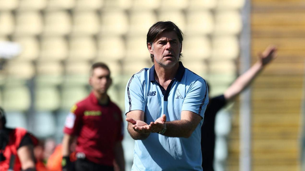 L'ormai ex allenatore del Modena, Andrea Sottil