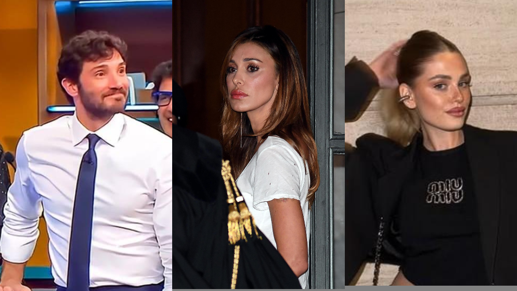 
	Stefano De Martino, Belen Rodriguez e Caroline Tronelli

