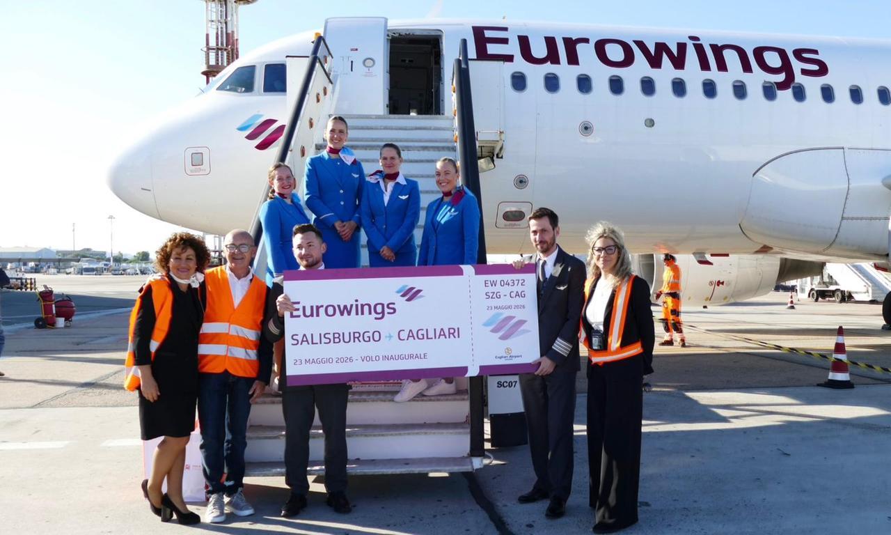 Sardegna e Austria sempre più vicine, al via la nuova rotta diretta Eurowings: tutti i dettagli