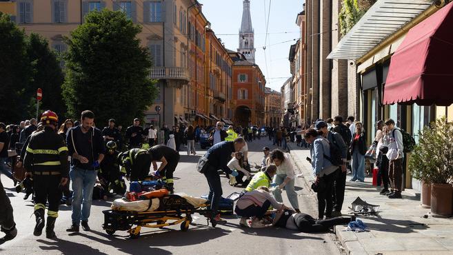 
	Le immagini drammatiche&nbsp;di sabato 16 maggio

