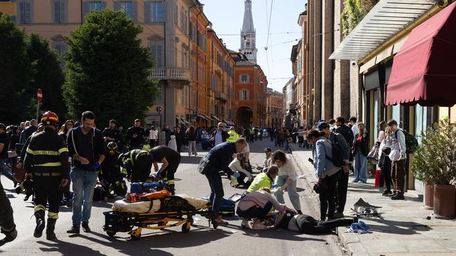 Le immagini drammatiche di sabato 16 maggio