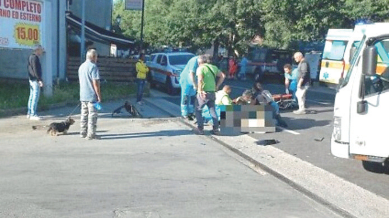 il luogo dell'incidente