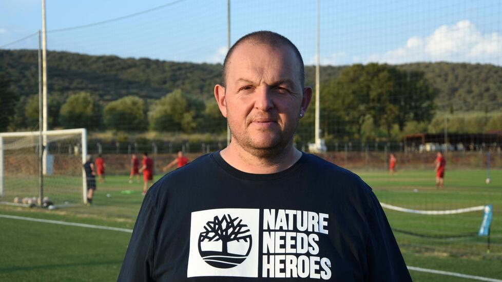 Federico Clementini, patron del Belvedere calcio (foto Agenzia Bf)