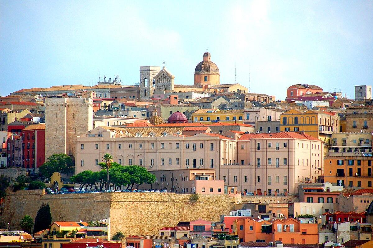 Un panorama di Cagliari