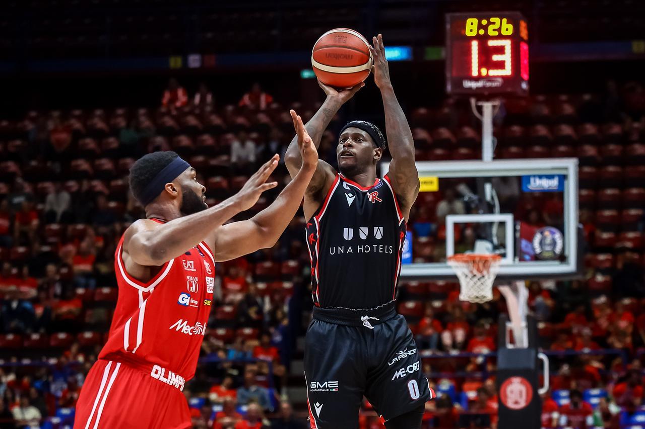Pallacanestro Reggiana mercato, Barford spinge per il rinnovo: «Reggio è la mia seconda casa, vorrei rimanere qui»