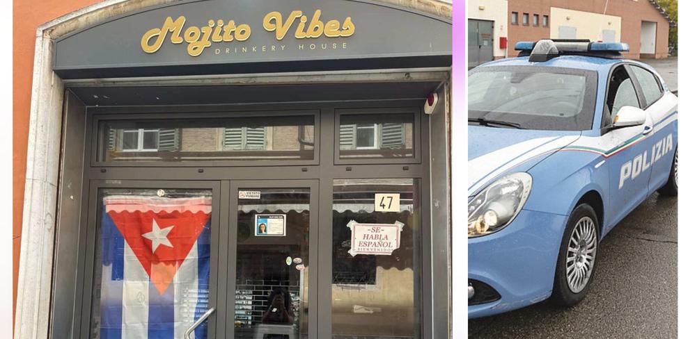 Blitz della polizia in zona movida: chiuso il pub cubano Mojito Vibes