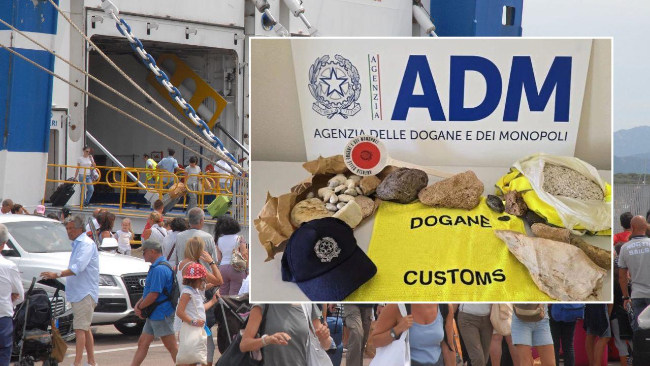 Porto Torres, sorpresa all’imbarco con quaranta chili di sabbia rubata: cosa è successo