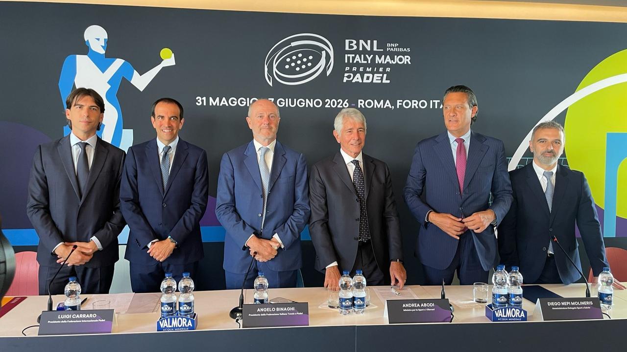 Roma capitale del padel: al Foro Italico torna il Major mondiale