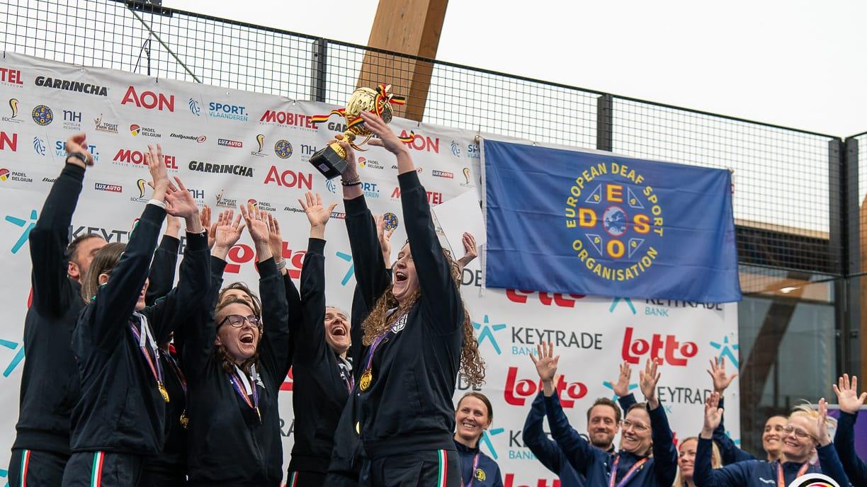 Sara Batresi regala l’Europeo di padel sordi alla nazionale italiana
