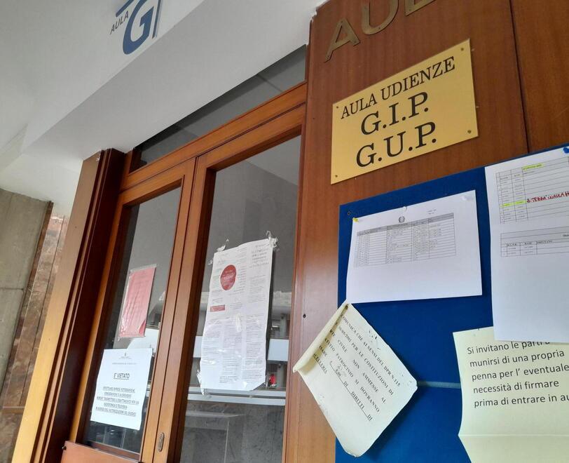 
	L&rsquo;aula gip-gup del Tribunale di Grosseto

