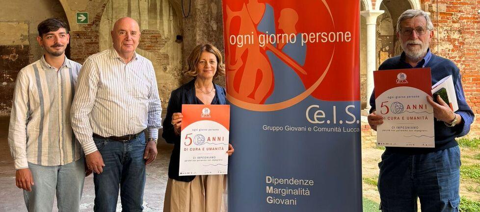 
	Un momento della presentazione delle iniziative organizzate dal Ceis in occasione dei propri 50 anni di attivit&agrave;

