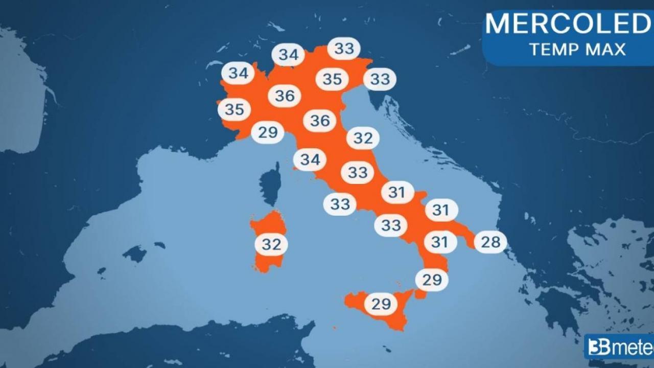 Caldo record sull’Italia, primi bollini rossi del 2026: la Sardegna sfiora i 34 gradi – Le previsioni