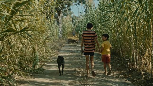 Un frame tratto da dal film "Su cane est su miu" di Salvatore Mereu