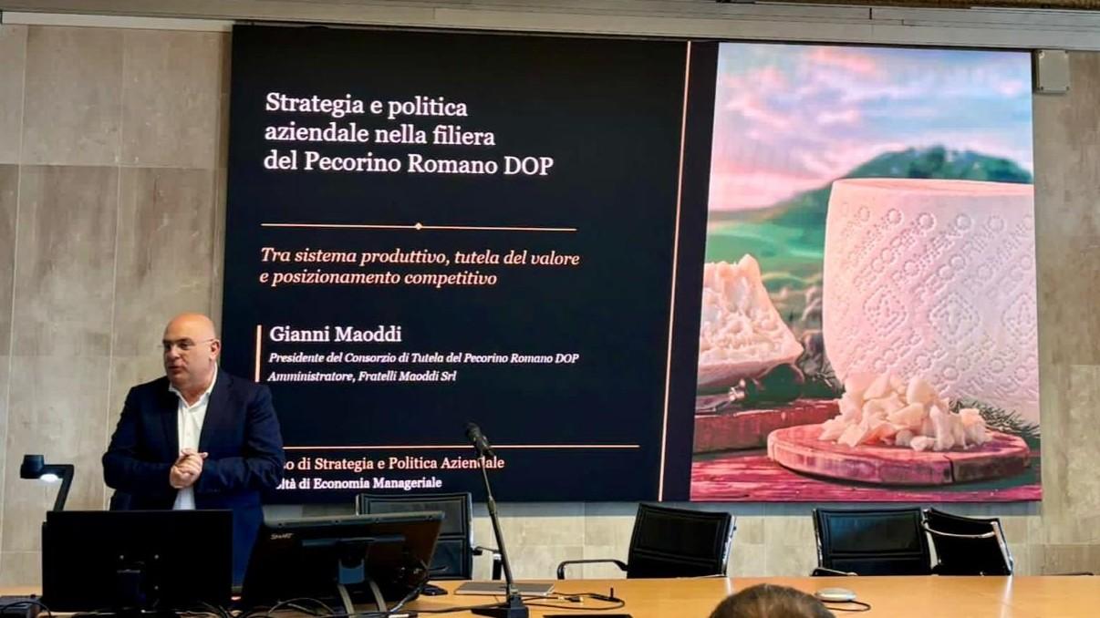 Pecorino Romano DOP, Maoddi agli studenti: «Per il futuro servono nuove competenze»