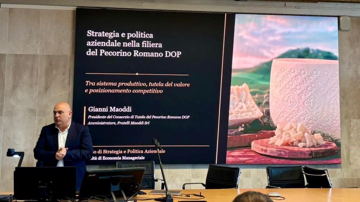 Pecorino Romano DOP, Maoddi agli studenti: «Per il futuro servono nuove competenze»