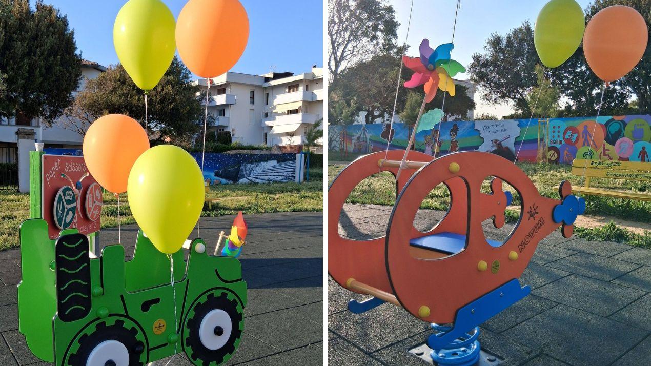 Livorno, il parco di Kyra cresce. E a breve la prima fontana inclusiva