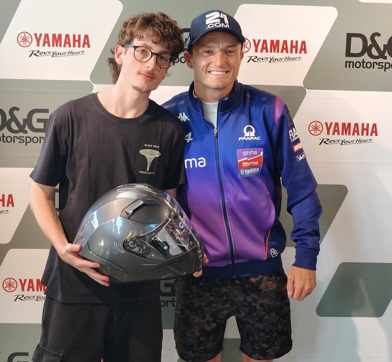 Il campione Jack Miller a Modena