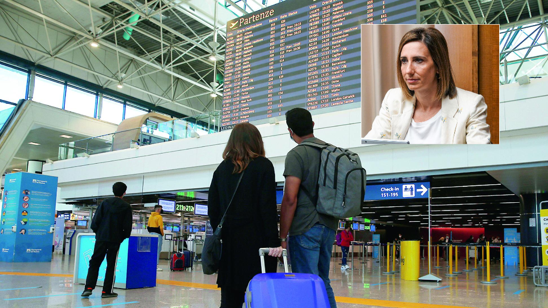 Ritardi e voli cancellati, l’assessora richiama Aeroitalia: «Sulla continuità aerea, obblighi da rispettare»