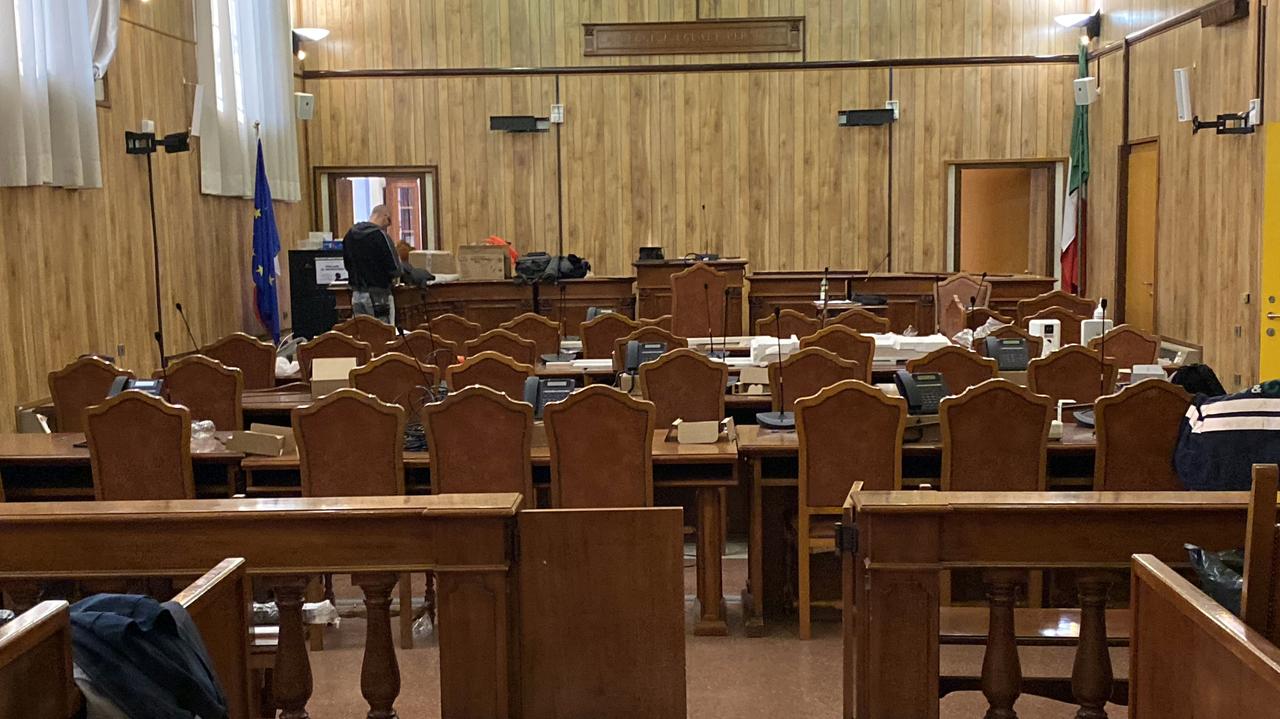 Un'aula di tribunale (foto d'archivio)