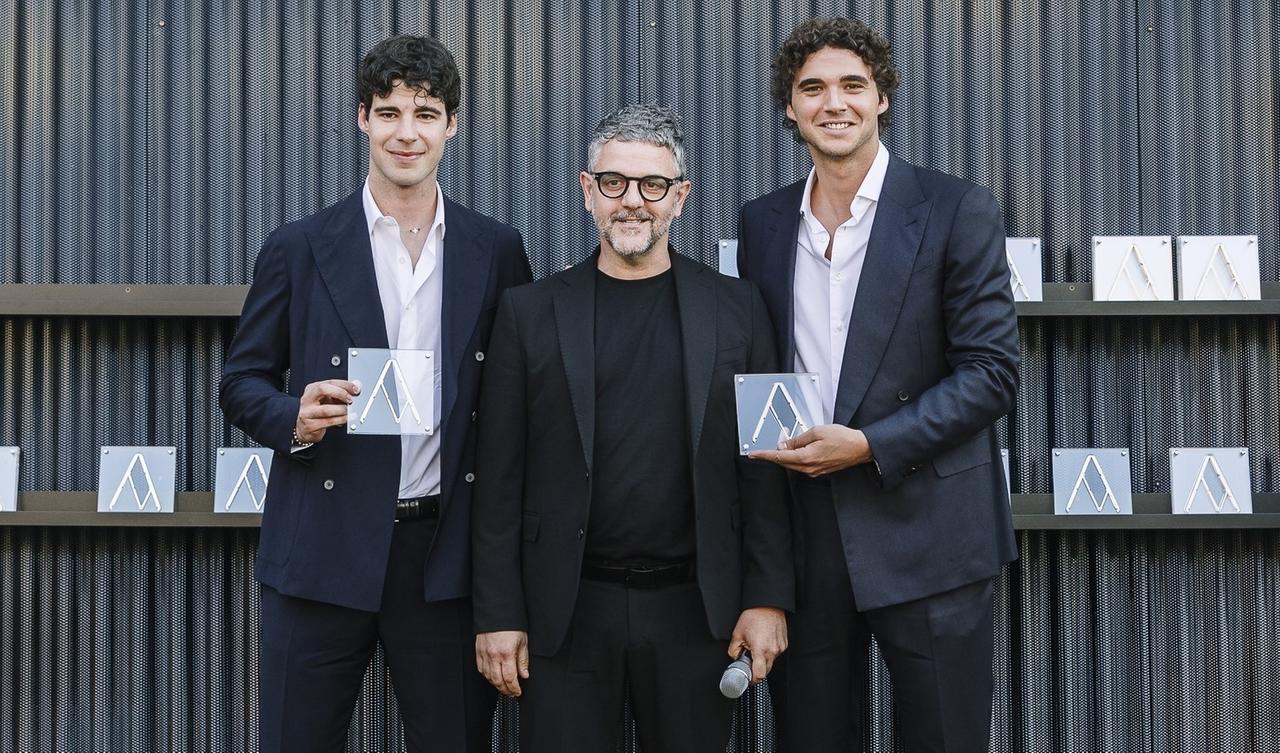 
	La consegna del Compasso d'Oro a Jacopo e Riccardo Sghedoni


