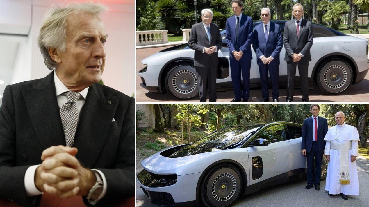 Ferrari Luce da Mattarella e dal Papa, ma l’entusiasmo non si accende e Montezemolo la stronca