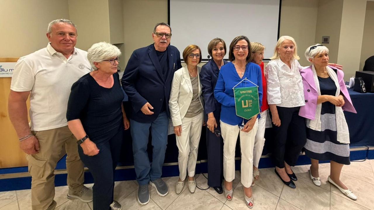 Olbia, l’Unitre festeggia 25 anni di storia con oltre mille iscritti e 103 corsi attivi