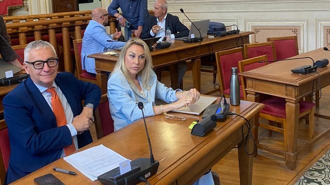 I consiglieri Alessandro Guarducci e Costanza Vaccaro