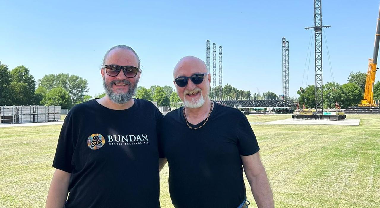 
	Alan Fabbri e Daniele Tedeschi al Parco Urbano

