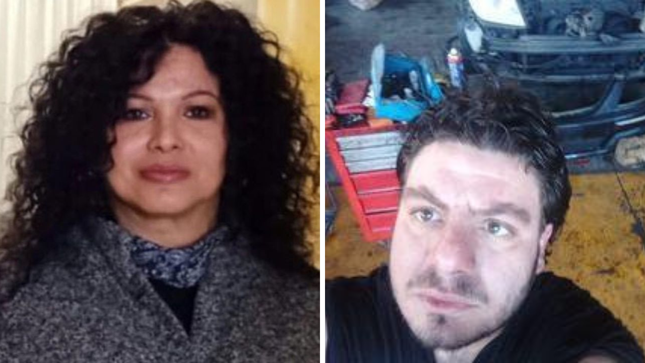 La vittima Flavia Mello Agonigi e Kristian Emanuele Nannetti, condannato