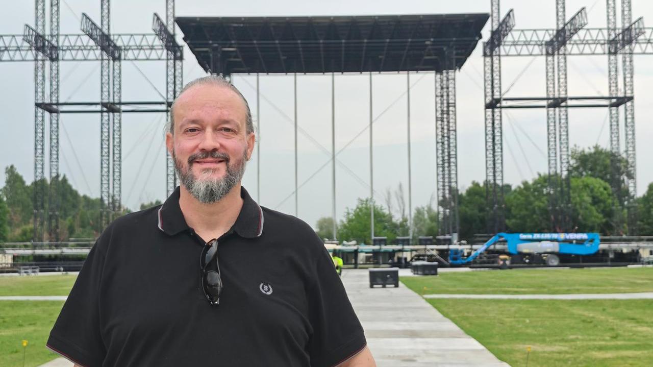 Vasco a Ferrara, la struttura portante c’è: il palco in numeri