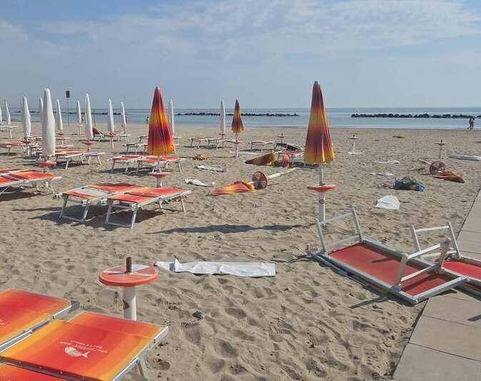 Porto Garibaldi, atti vandalici al New Esperia Beach