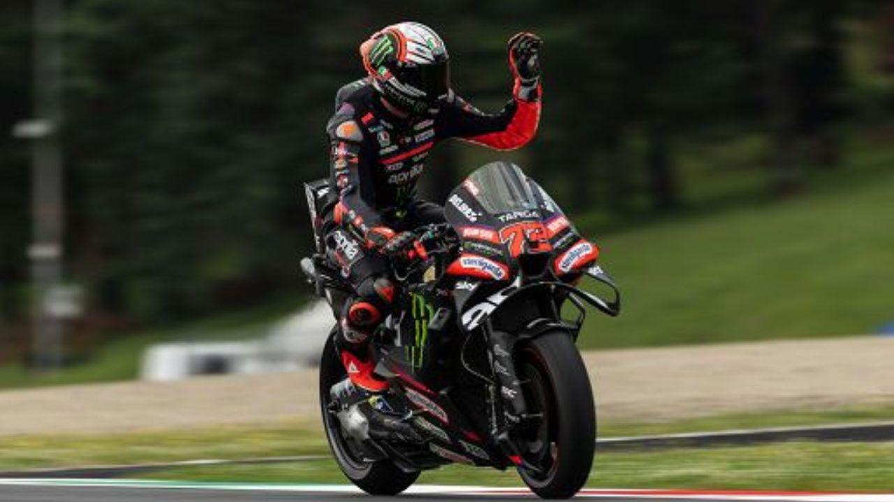 Pole al Mugello per il pilota Aprilia Marco Bezzecchi