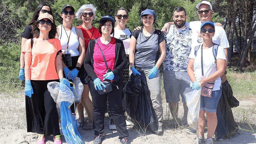 Progetto Spiagge guarenti, oltre 50 volontari puliscono il lido di Cardedu