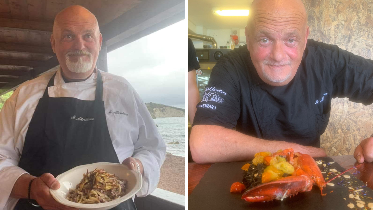Mario Atteritano, chef di 62 anni