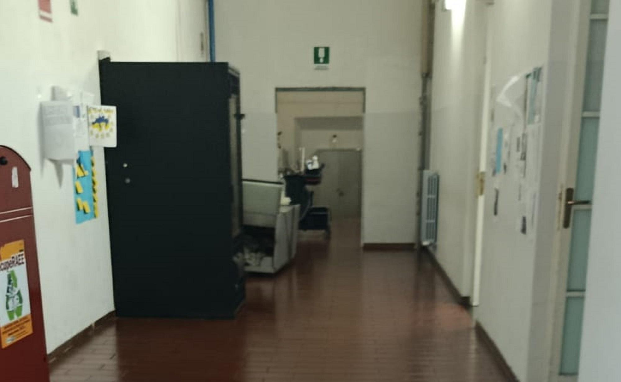 La macchinetta danneggiata al Buontalenti