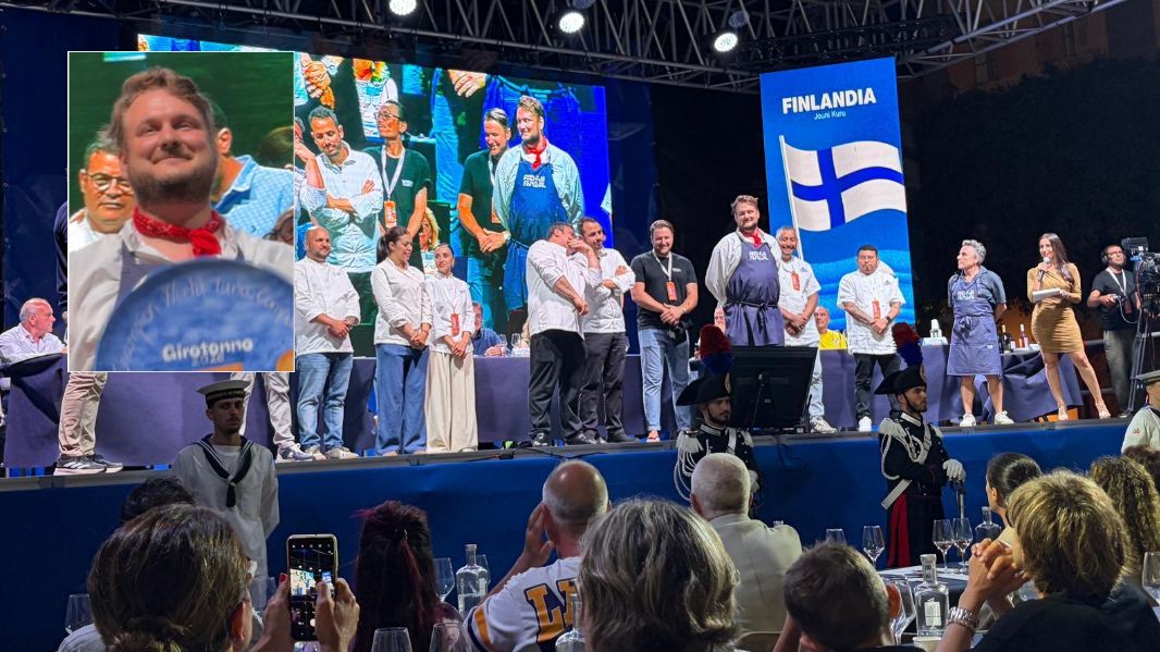 Girotonno, lo chef finlandese a sorpresa batte tutti– Guarda i video