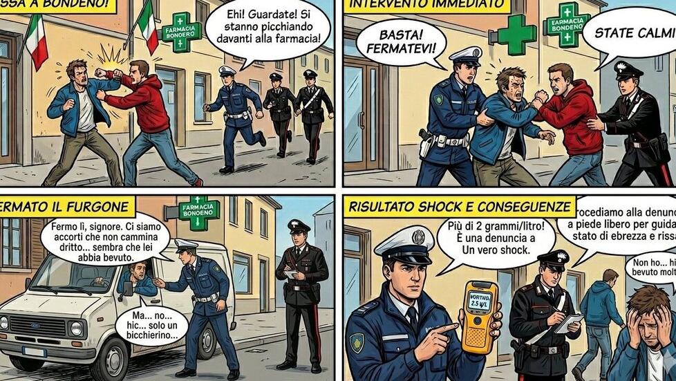 Bondeno, litigano per un parcheggio. Autista positivo all’alcoltest