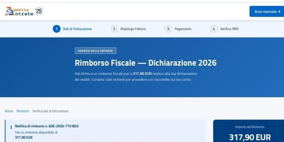 Falsa mail dall’Agenzia delle Entrate: “colpite” Comacchio e il Basso Ferrarese