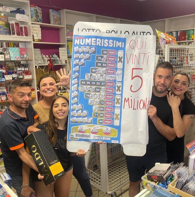 Con un Gratta e Vinci da 20 euro porta a casa 5 milioni
