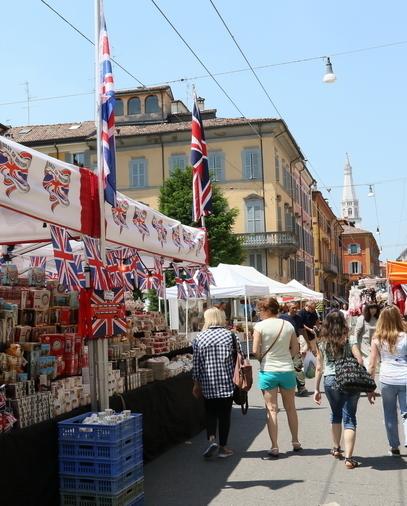 La via Emilia a Modena diventa il cuore dell’Europa