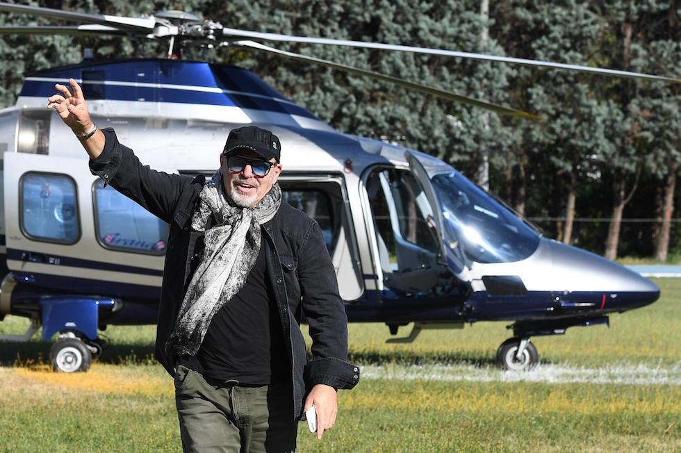 Vasco a Ferrara, l’arrivo in elicottero e il rebus per l’alloggio