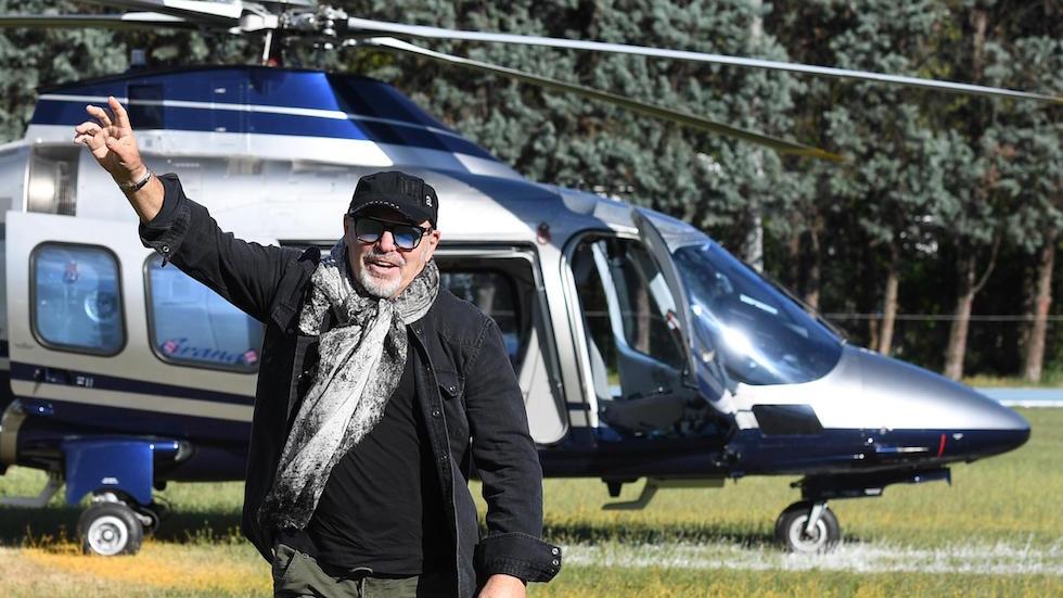 Vasco a Ferrara, l’arrivo in elicottero e il rebus per l’alloggio