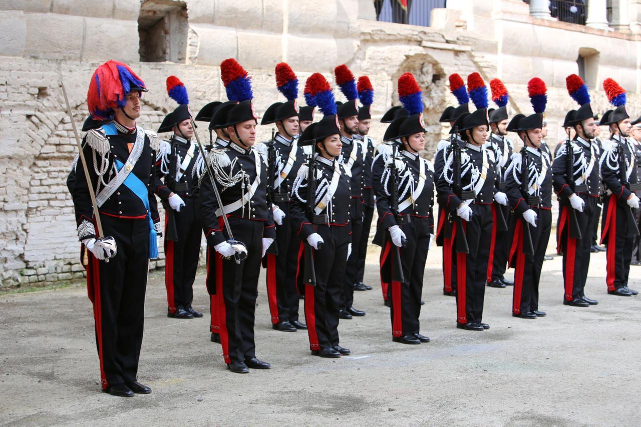 Festa dei carabinieri: la cerimonia oggi nei chiostri di San Pietro