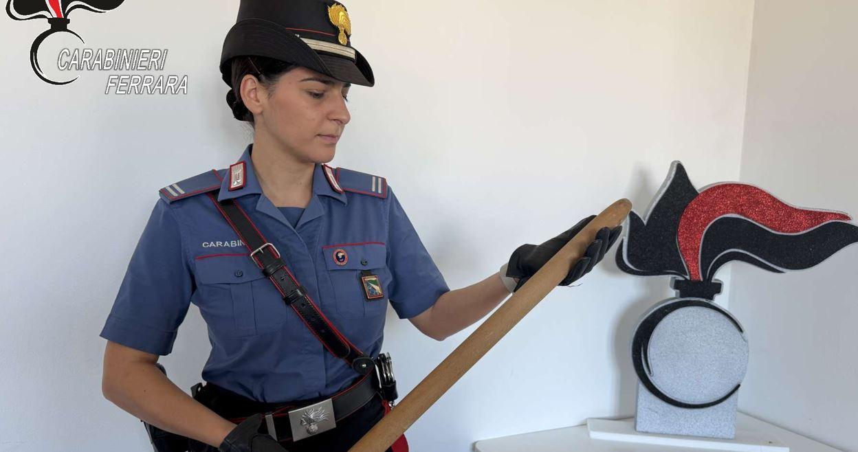 Copparo, sanitari minacciati col bastone: fermato un 50enne