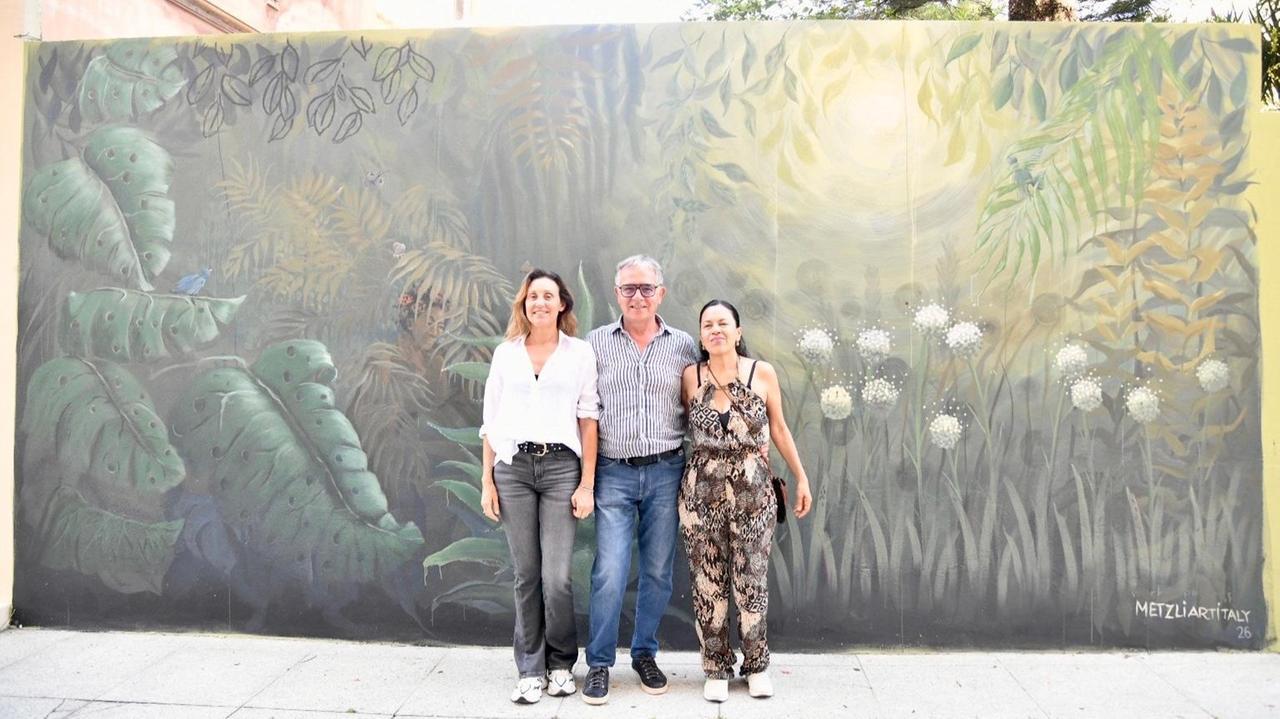 
	Da sinistra Padre, Nizzi e Metzli

