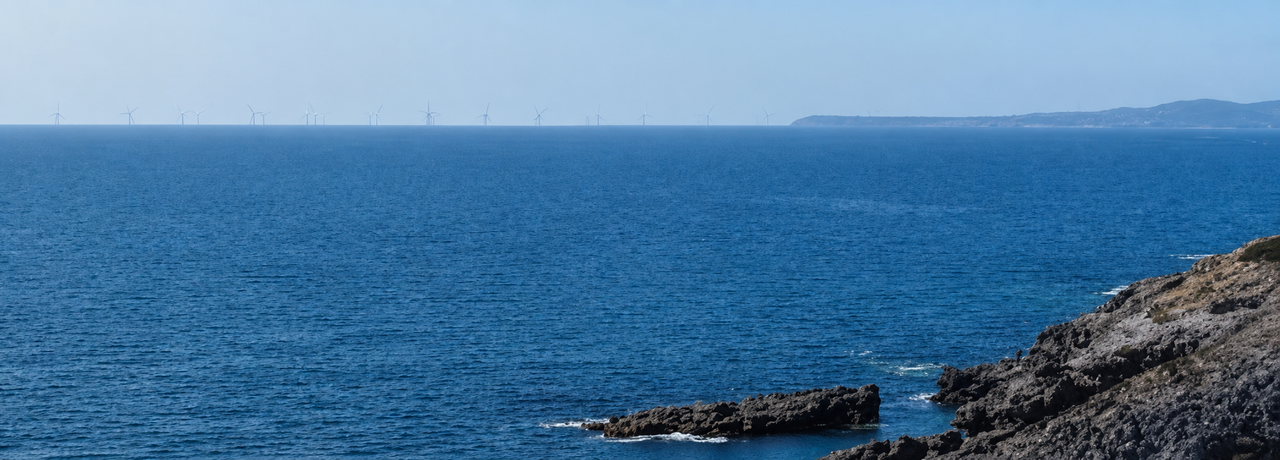 Via libera al primo maxi parco eolico davanti alle coste della Sardegna: pale alte 285 metri – Ecco dove sarà