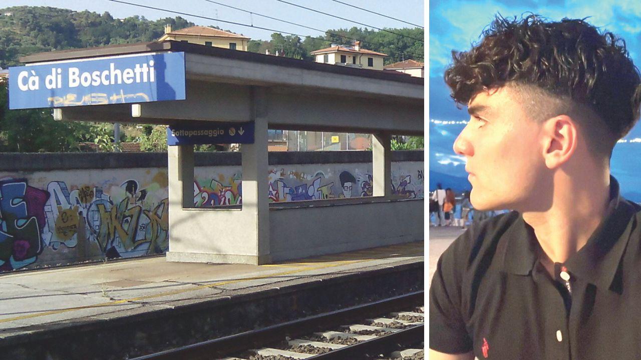 La stazione in cui è avvenuta la tragedia e la vittima, Francesco Lettieri