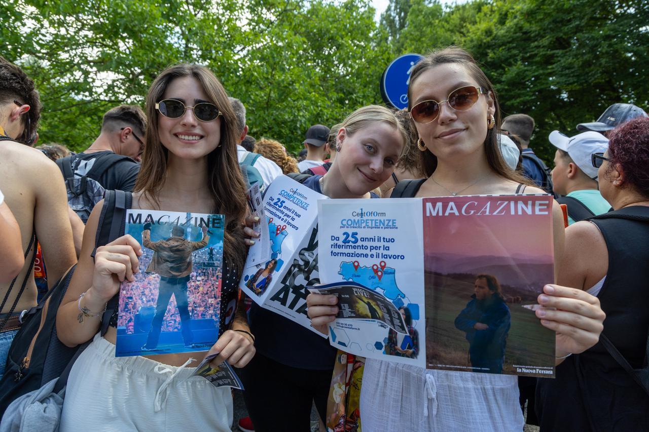 Vasco a Ferrara, il magazine della Nuova esaurito in edicola